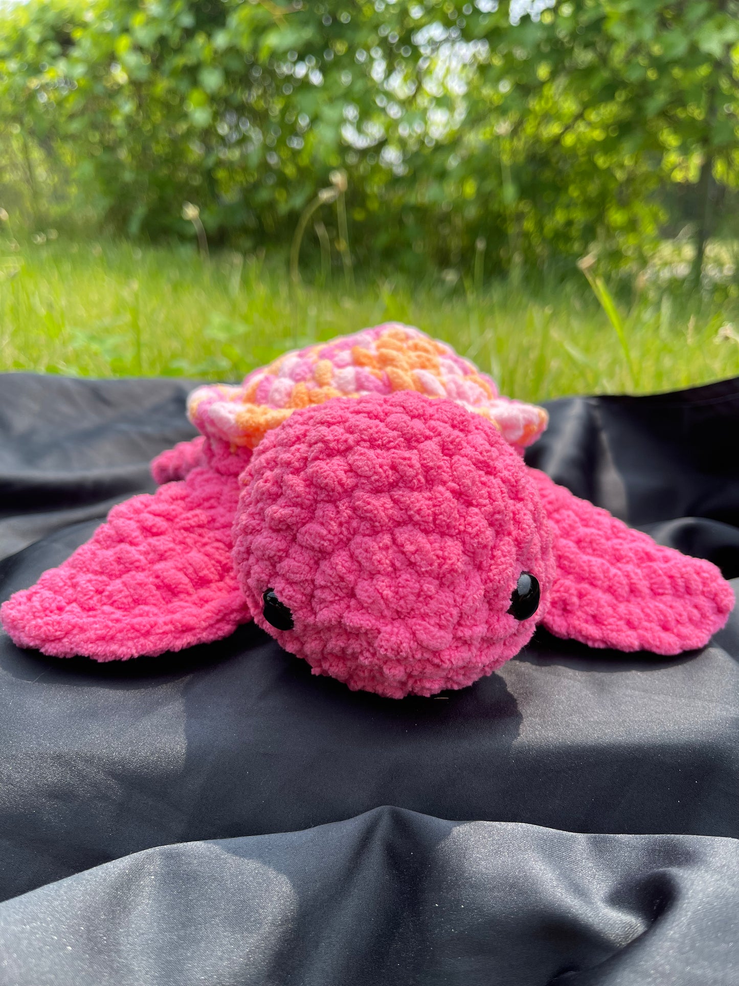 Rosy Pink Sea Turtle Plushie