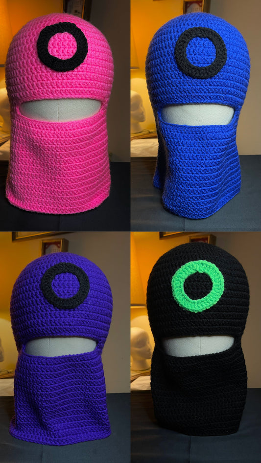 [Custom] Ski Mask - Pink, Purple, Black, Blue