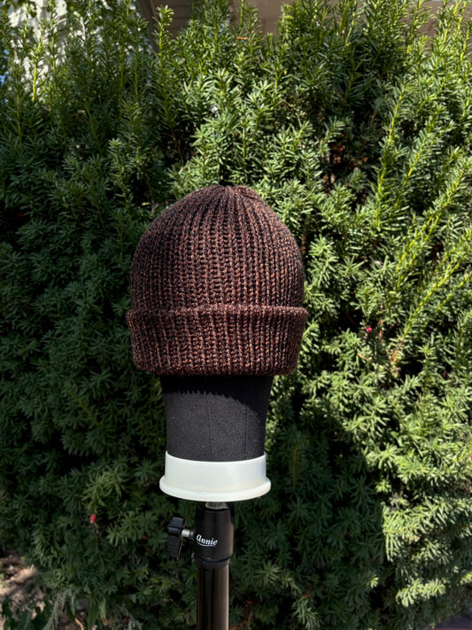 Coffee Bean Knit Beanie