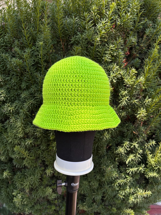 Electric Lime Bucket Hat
