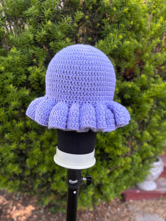 Jasmine Ruffle Brim Hat