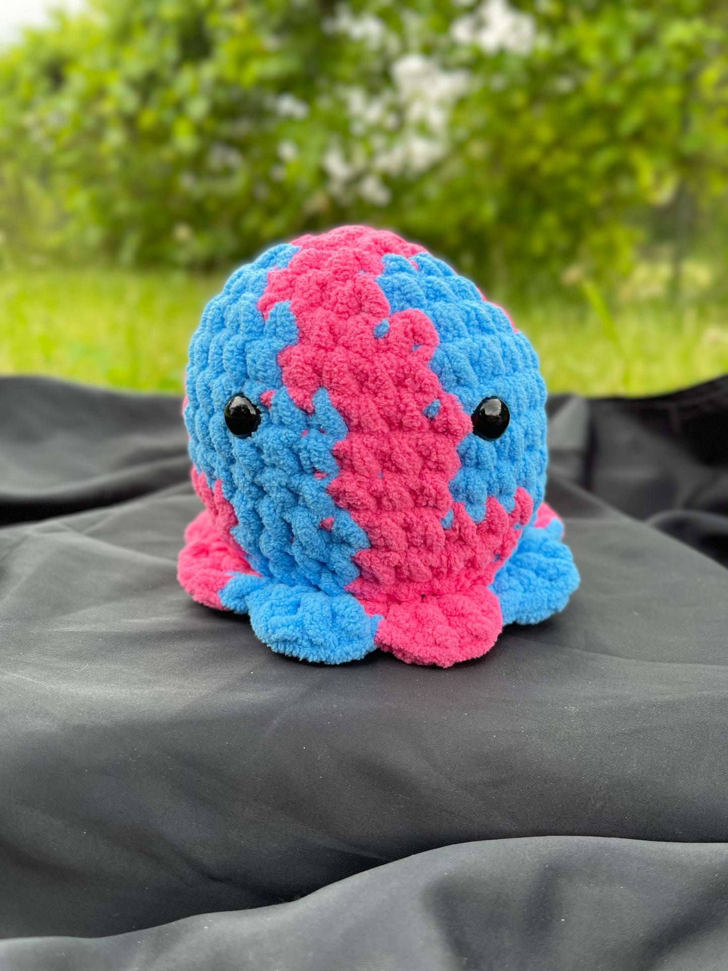 Cotton Candy Octopus Plushie