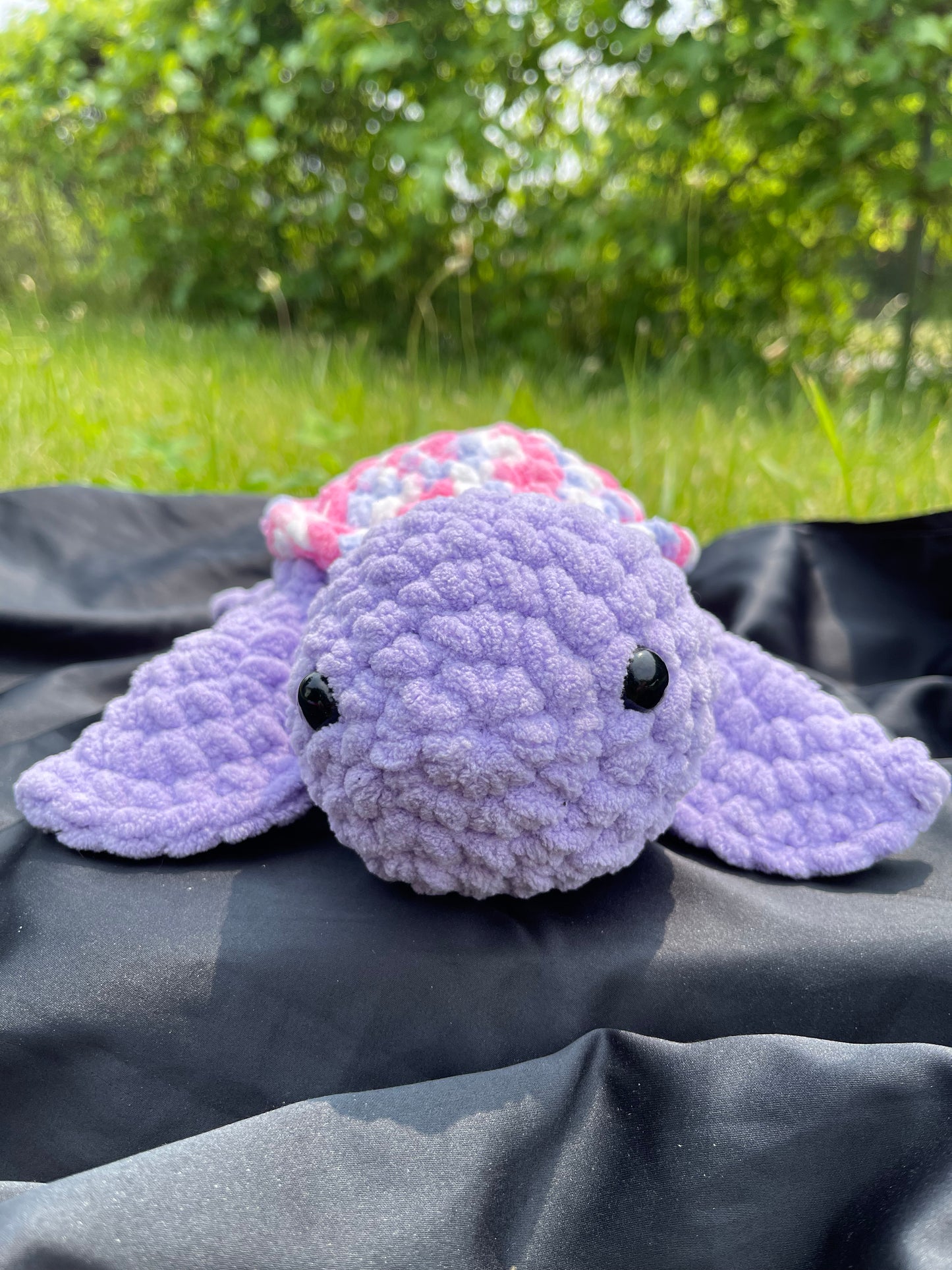 Lavender Sea Turtle Plushie