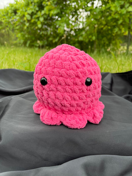 Pink Octopus Plushie