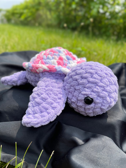 Lavender Sea Turtle Plushie