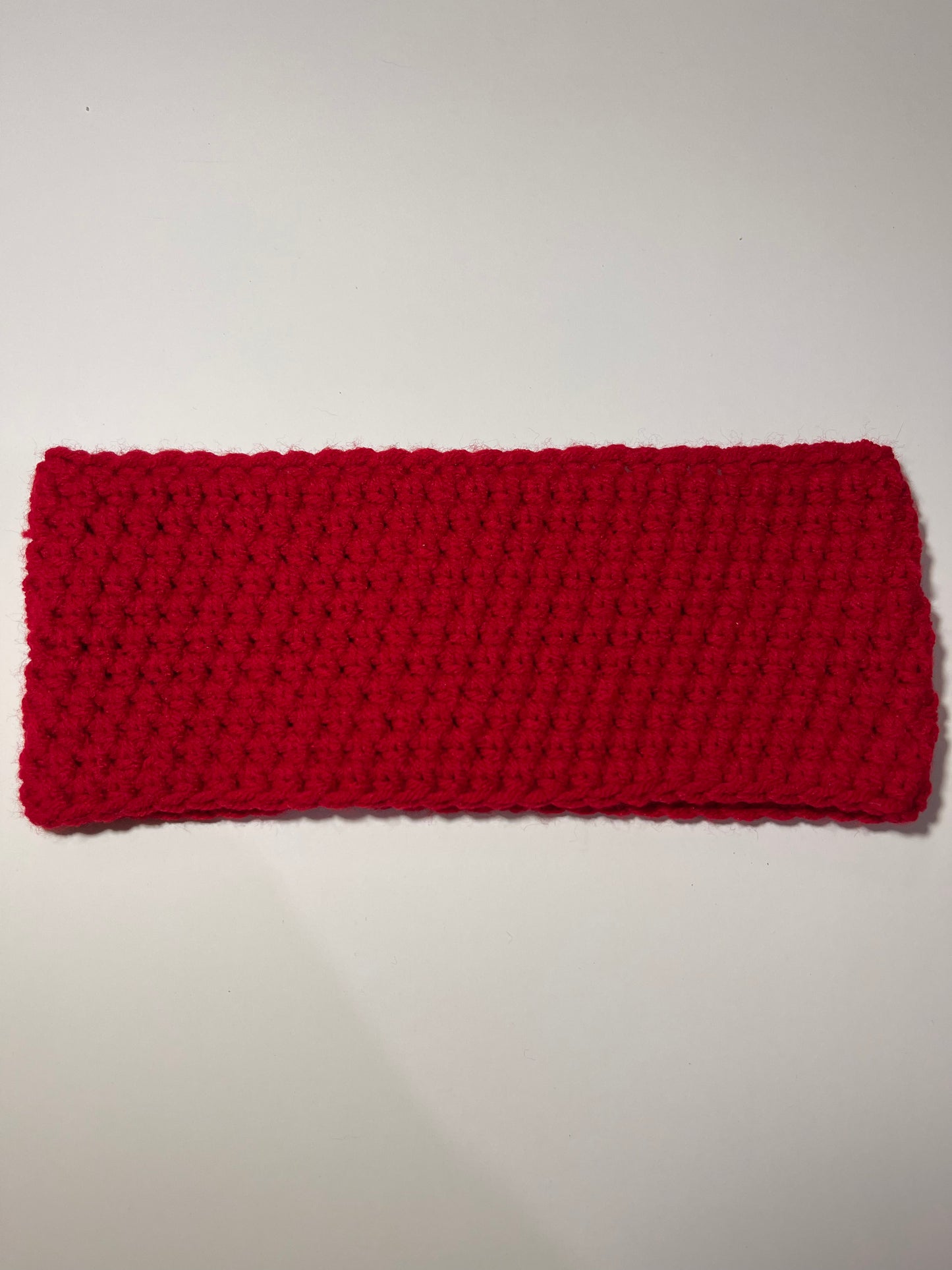 Ear Warmer - Cherry Red